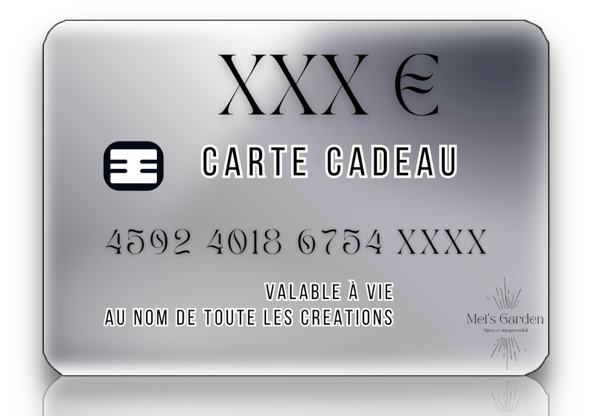 Carte cadeau 20€-100€