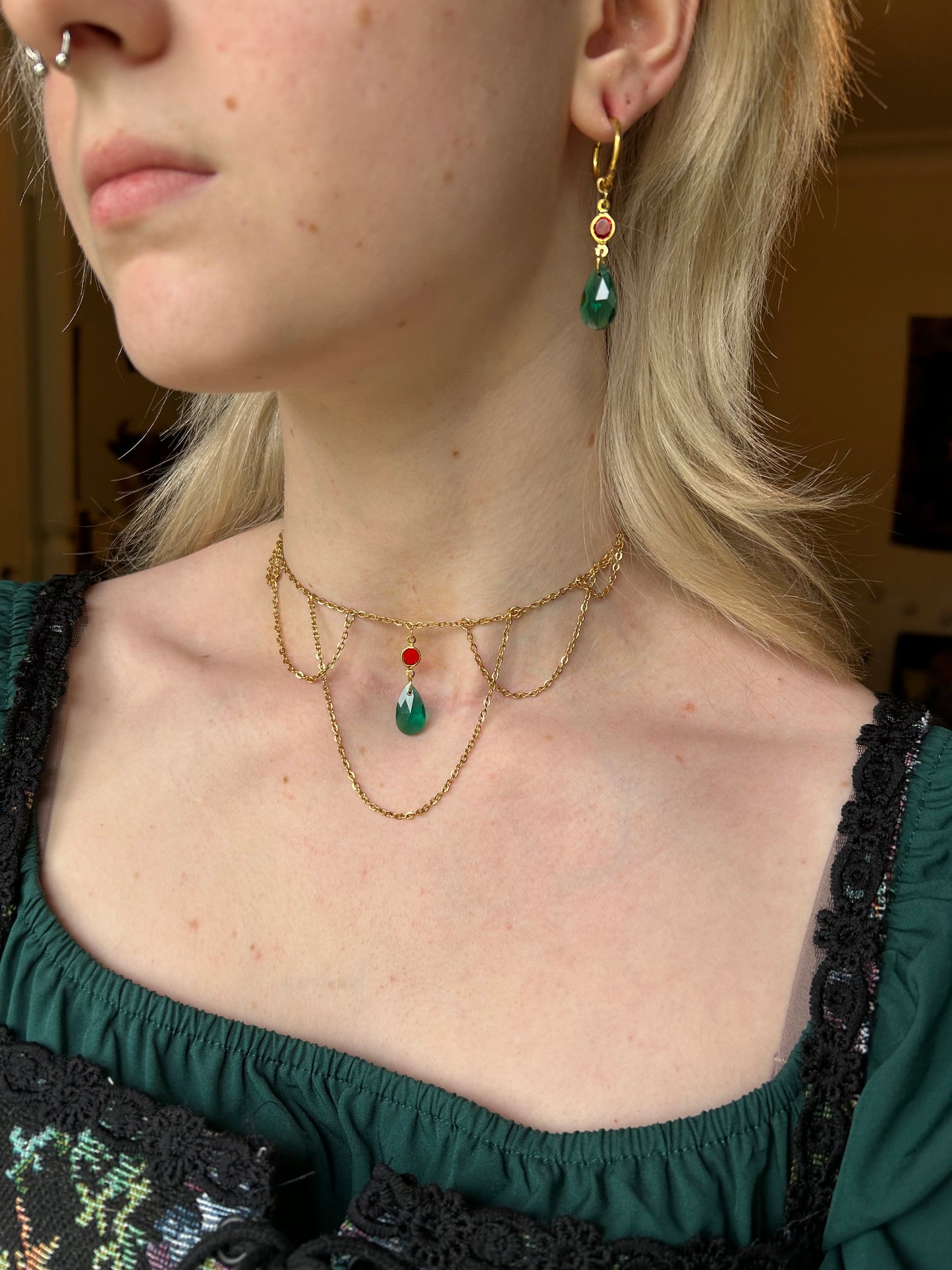 Collier Hauru Vert