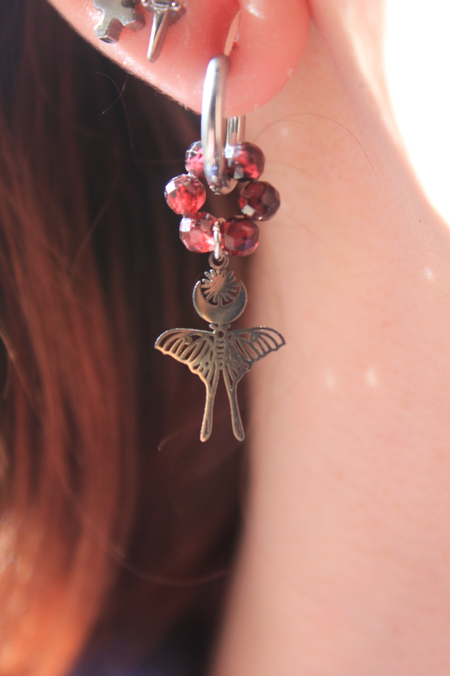 Boucles d'oreilles 2 en 1 Talismans personnalisables