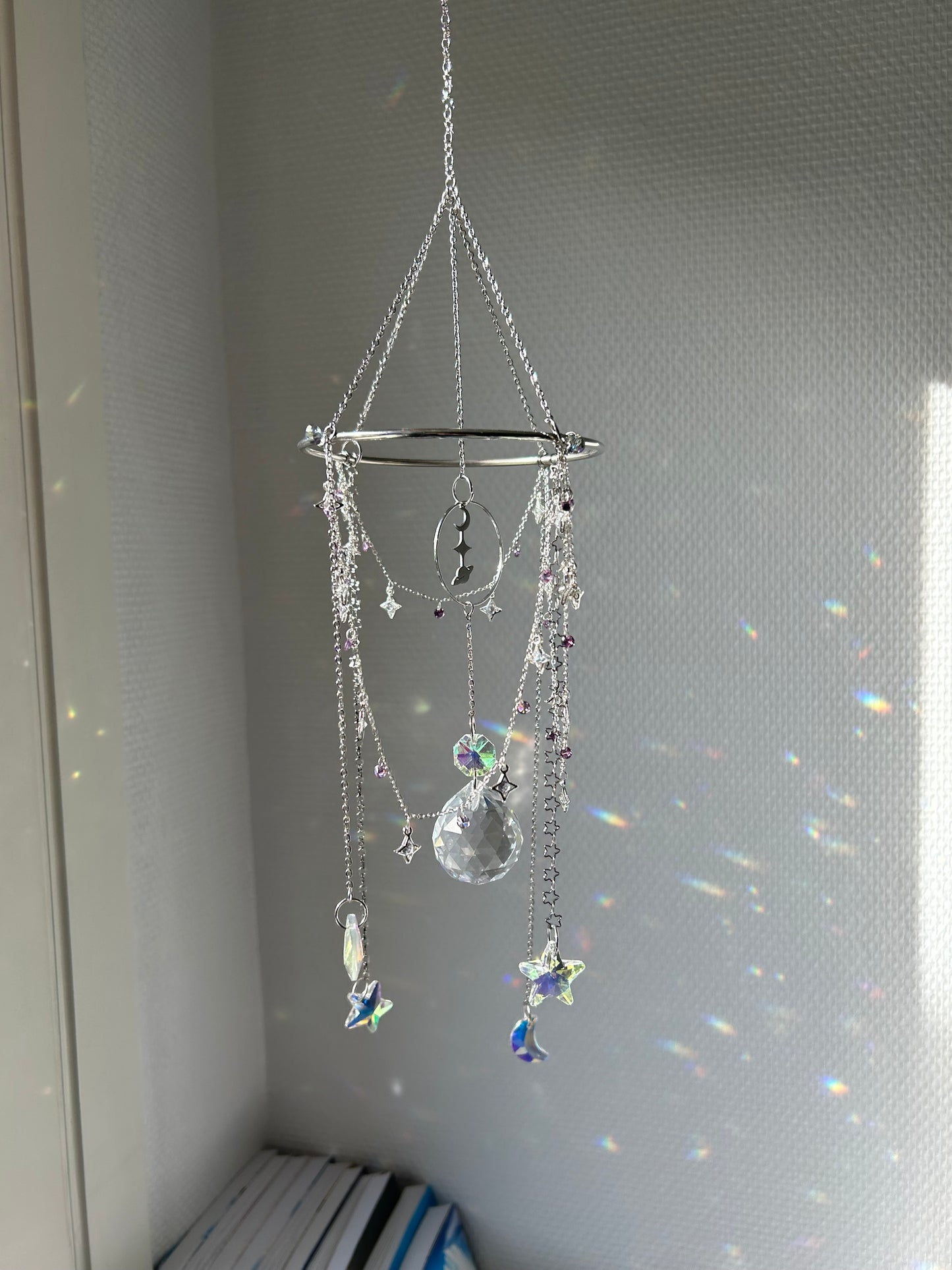 Suncatcher Silver Galaxy