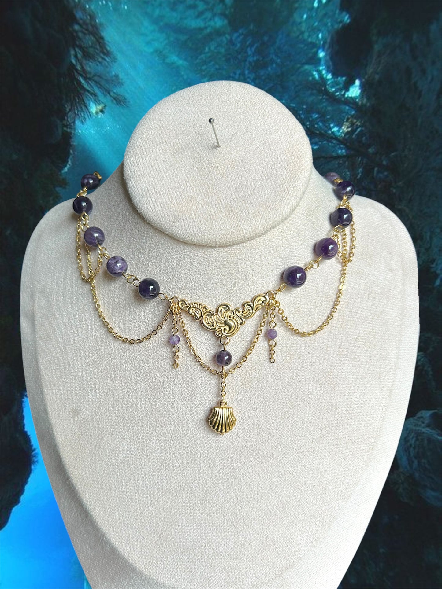 Collier élaboré Téthys