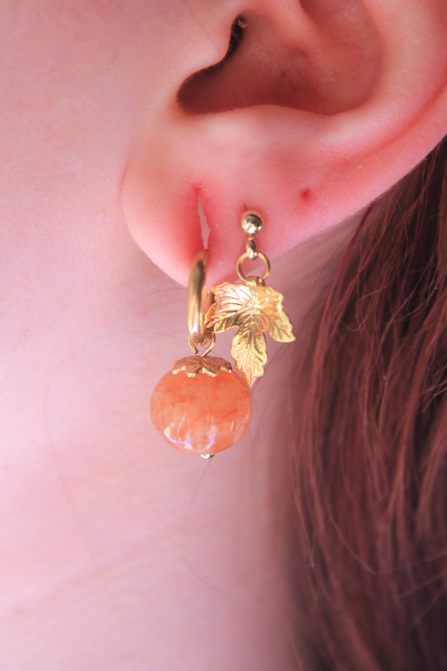 Boucles d'oreilles 4 en 1 Pumpkin Gleam