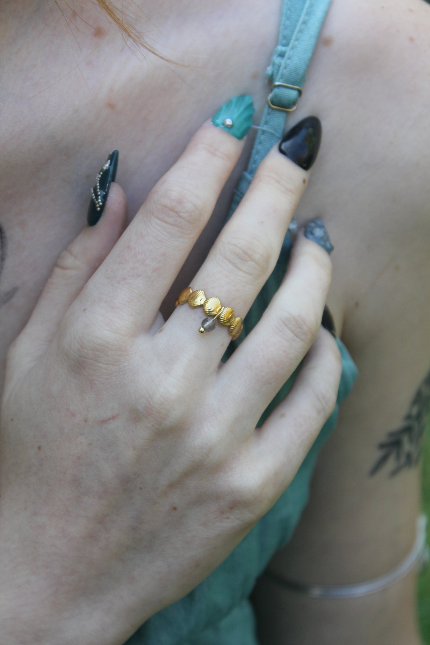 Bague ajustable Amphitrite