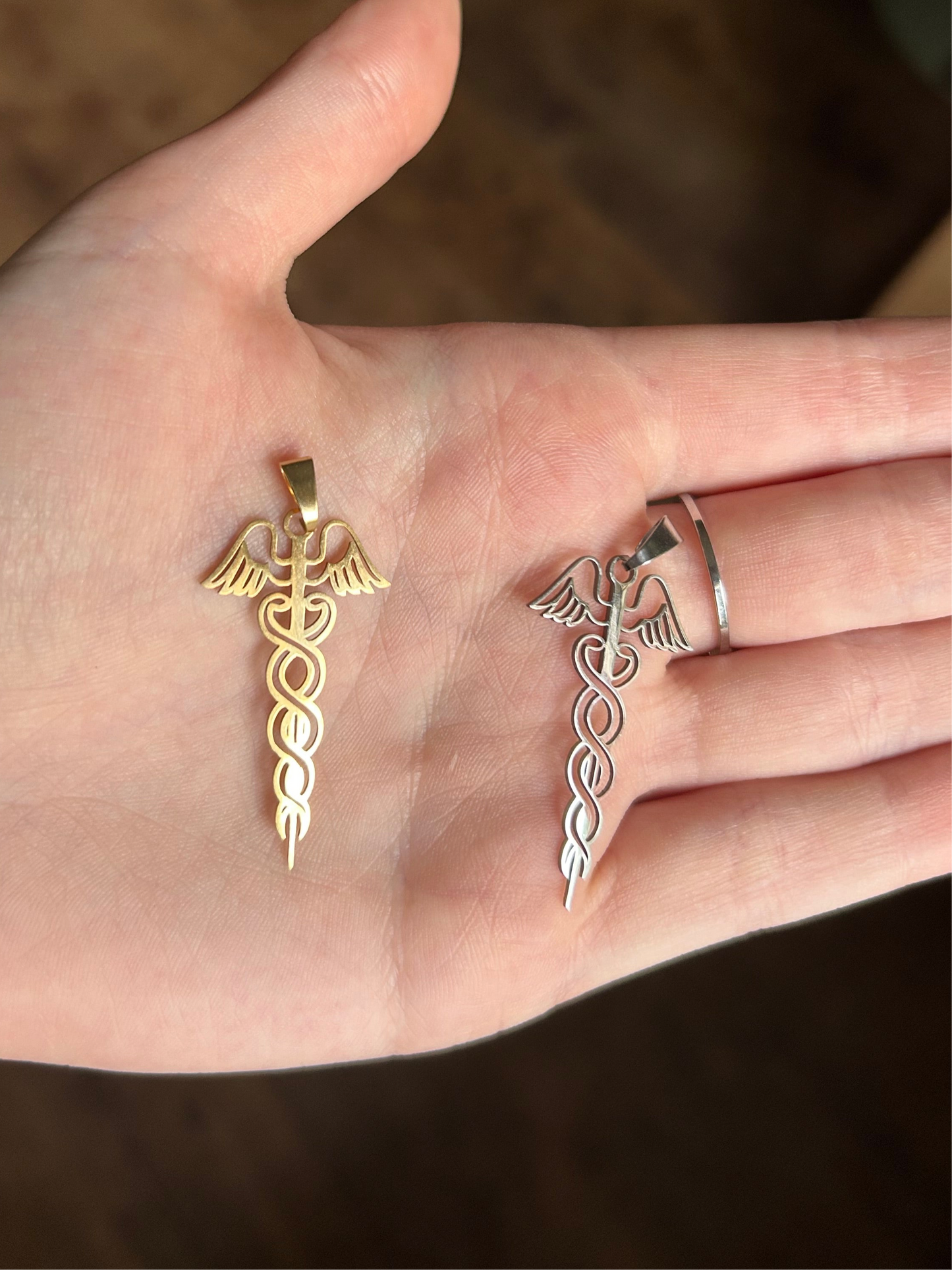 Pendentif Caducée