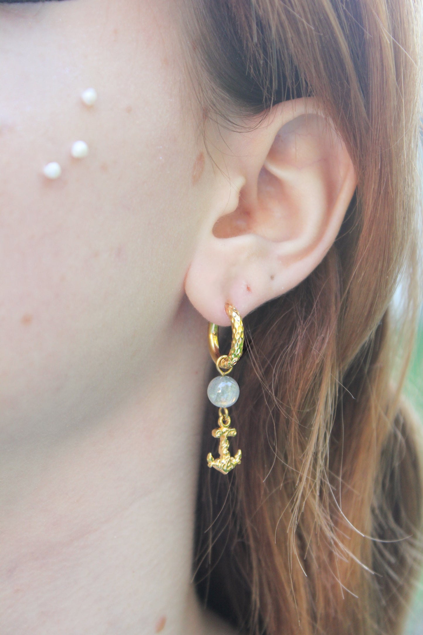 boucles d’oreilles Black Pearl