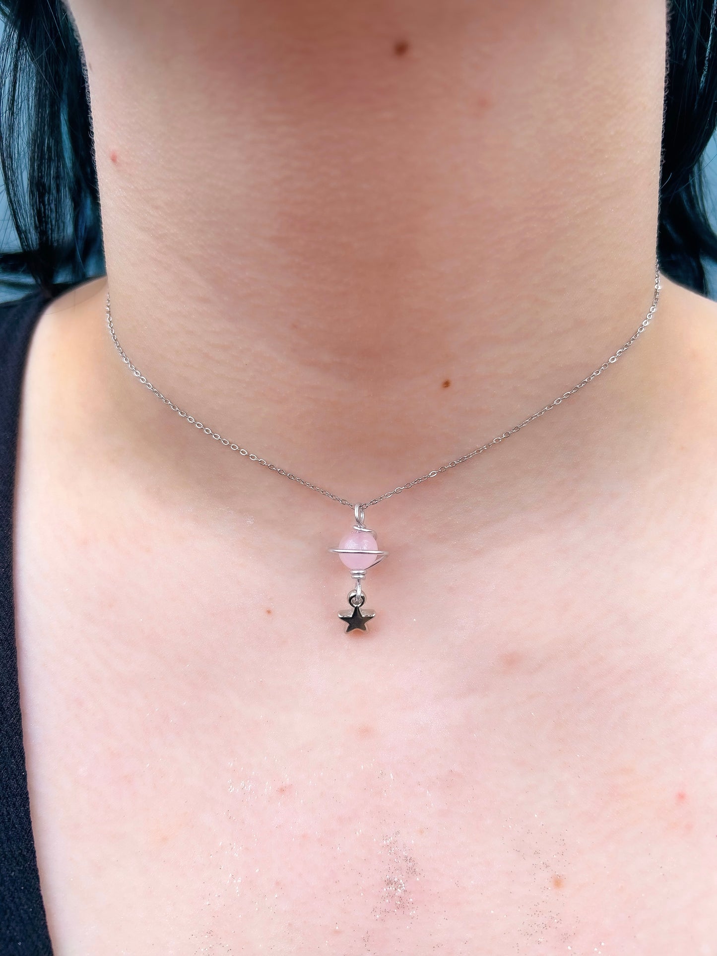 Collier Saturne Personnalisable