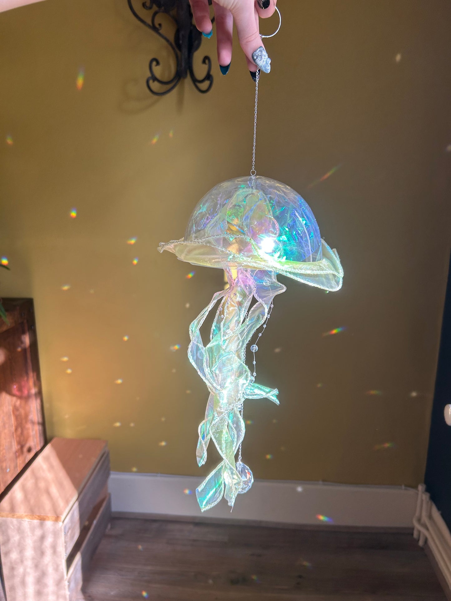 Suncatcher Méduse Jaune