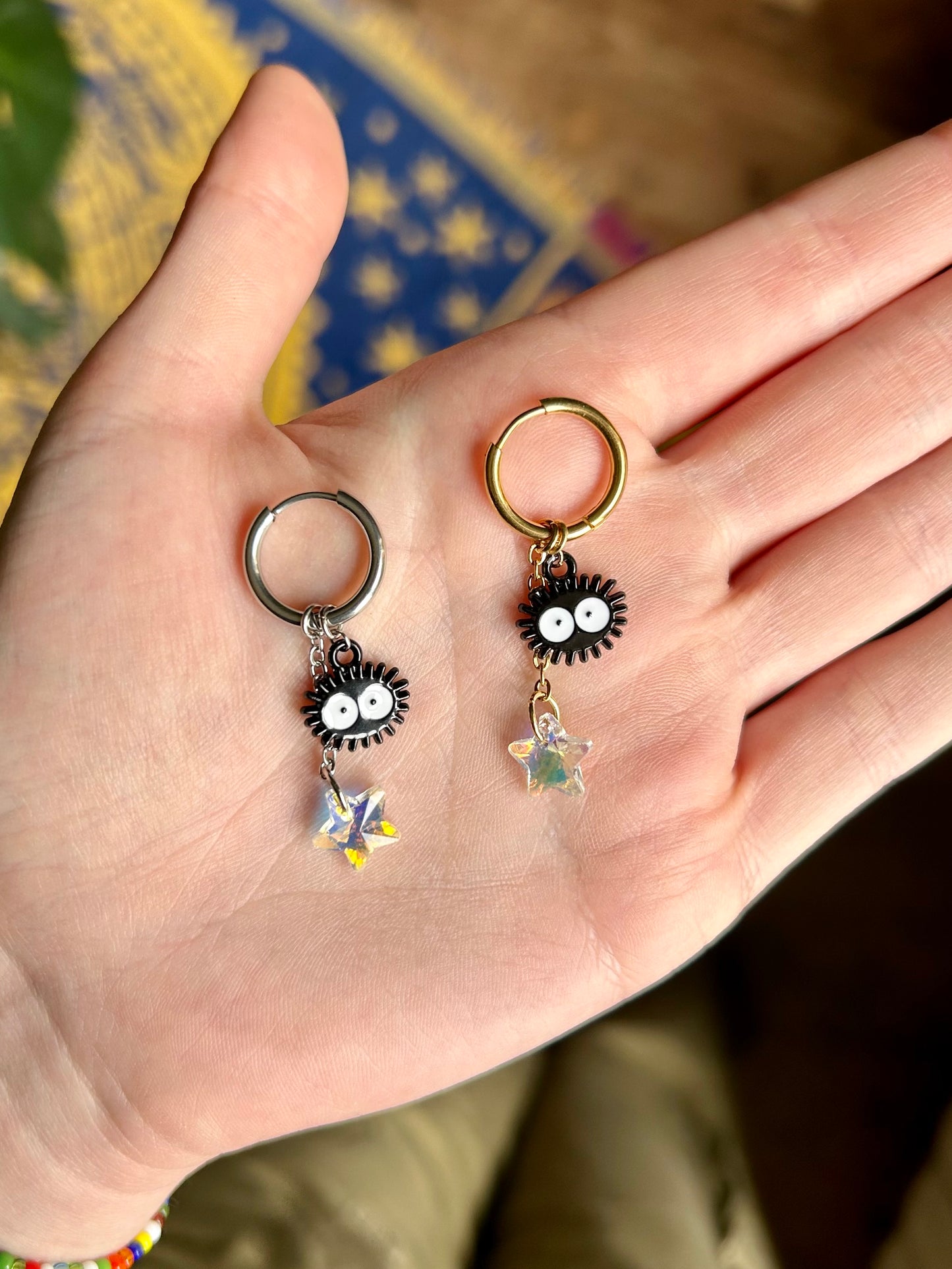 Boucles d’oreilles 4 en 1 Susuwatari