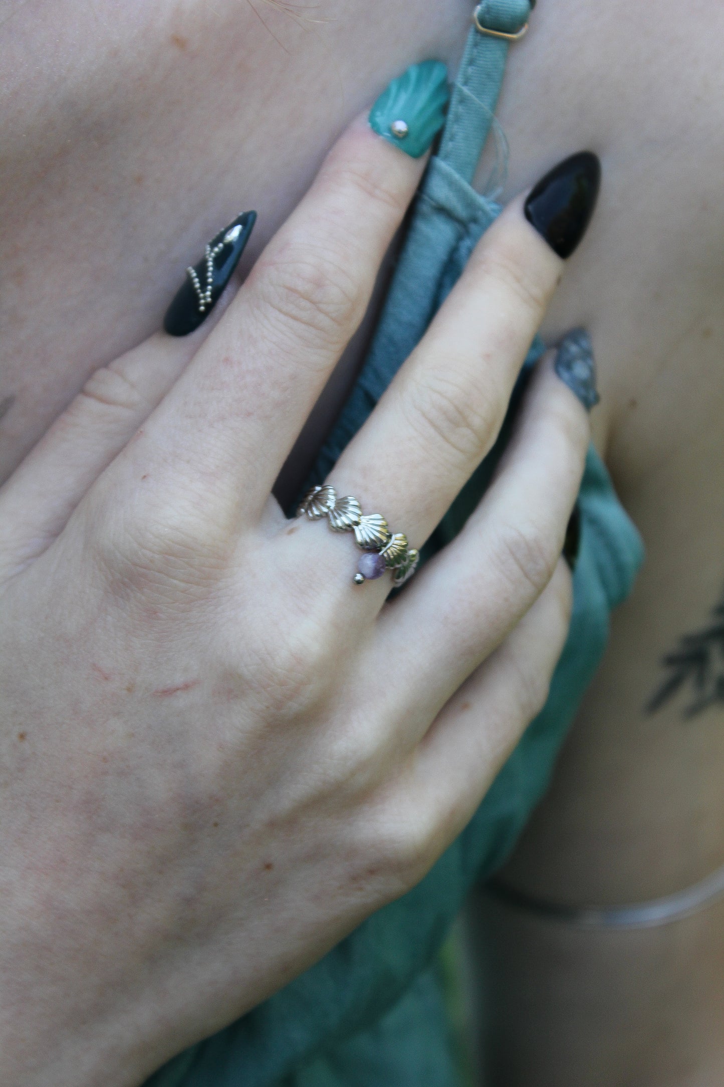 Bague ajustable Amphitrite