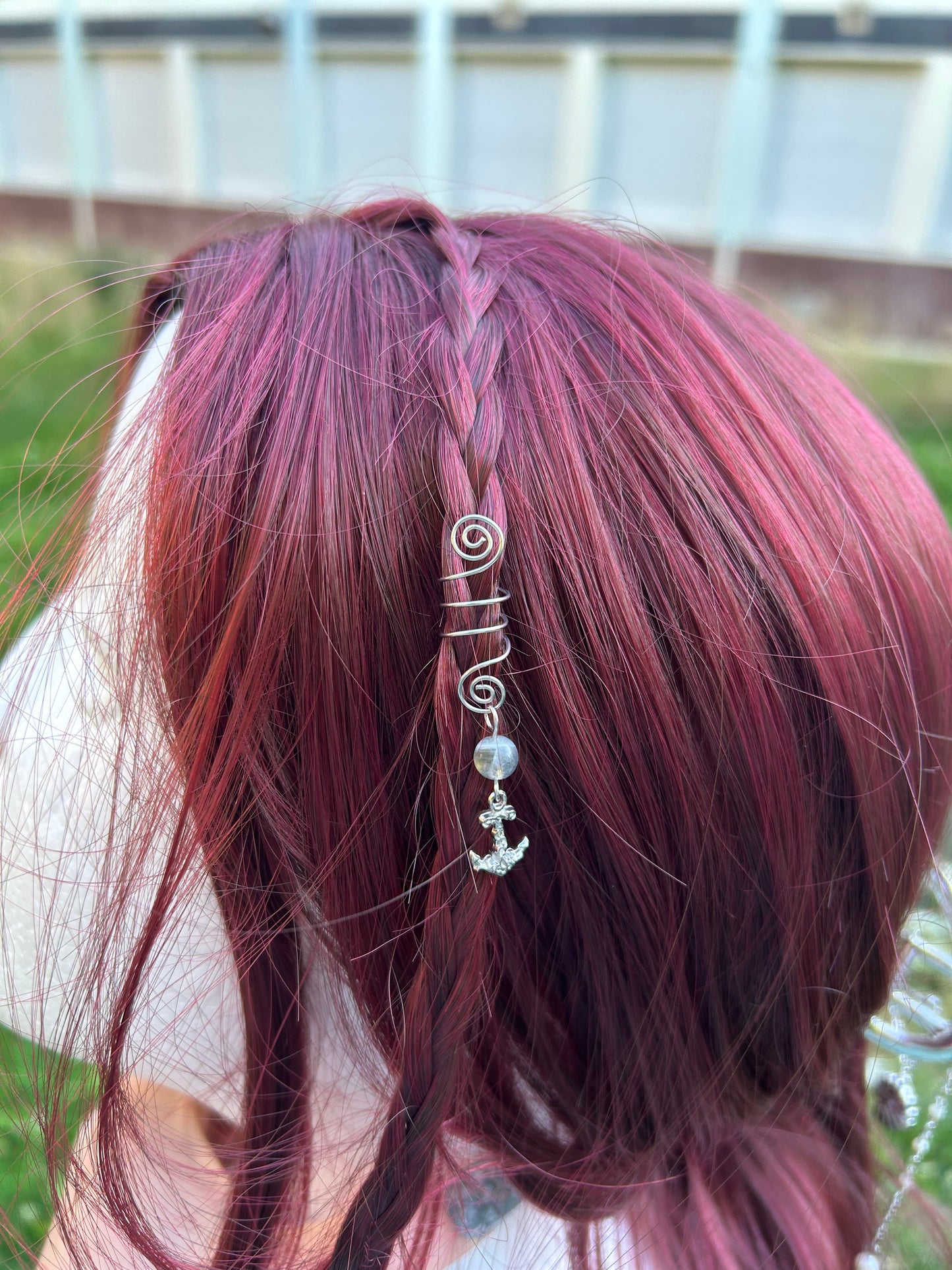 Clip cheveux Black Pearl