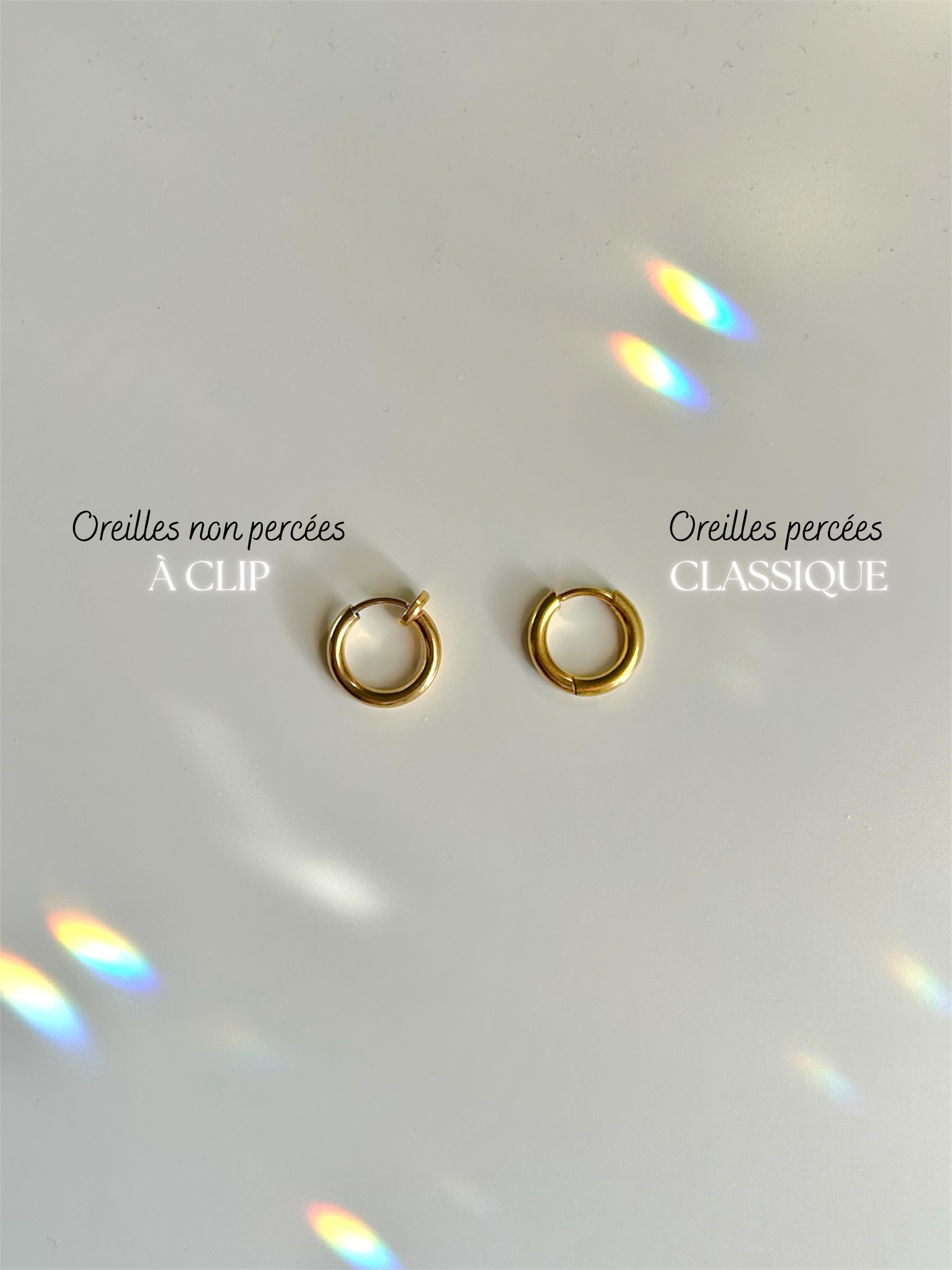 Les boucles et clips d’oreilles