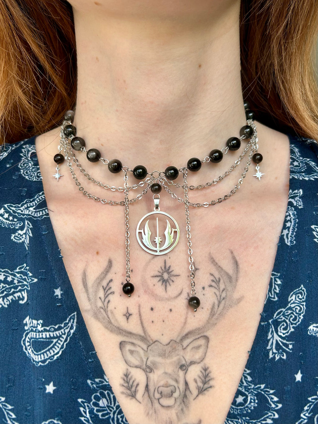 Collier élaboré Justice