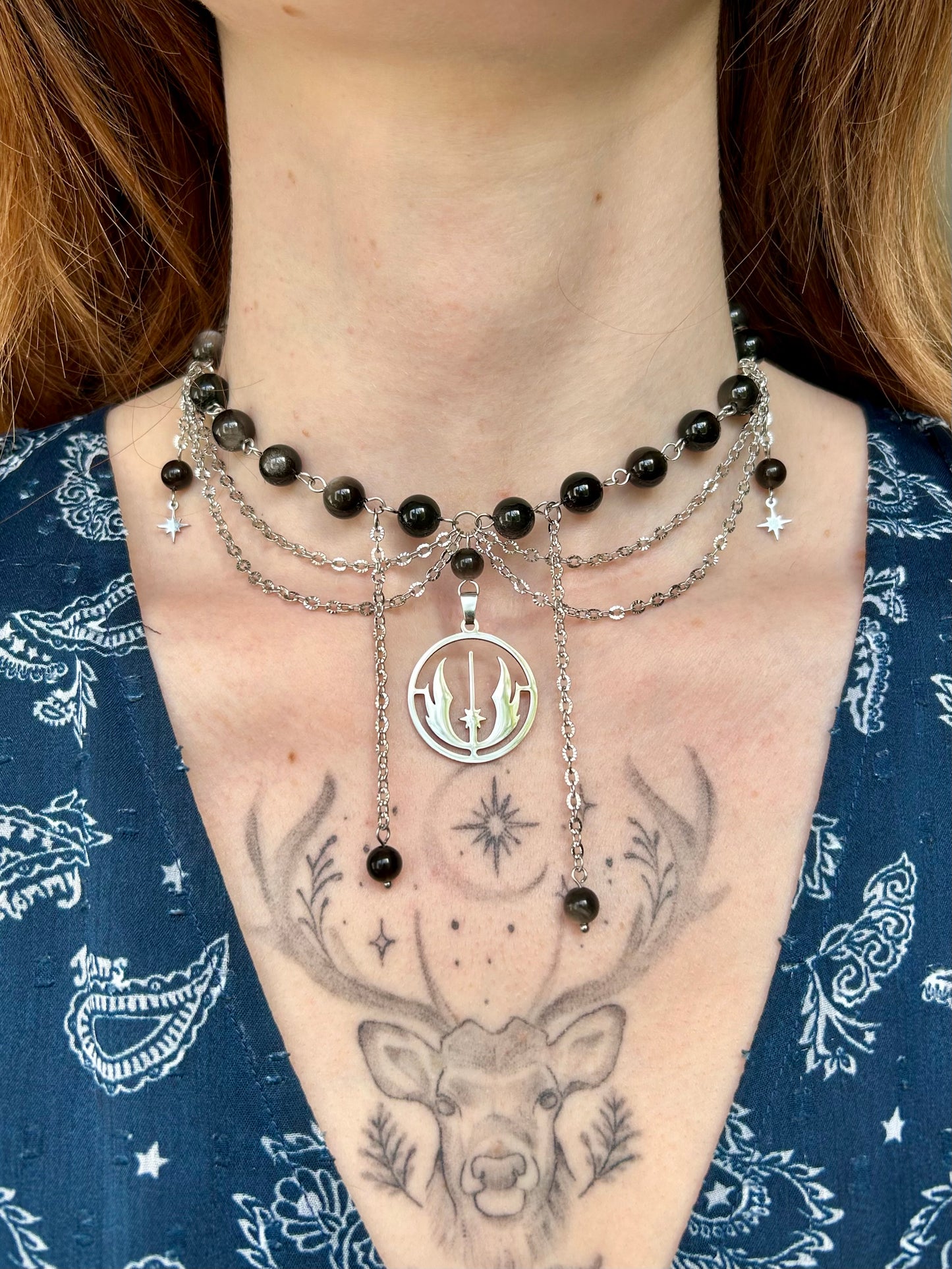 Collier élaboré Justice