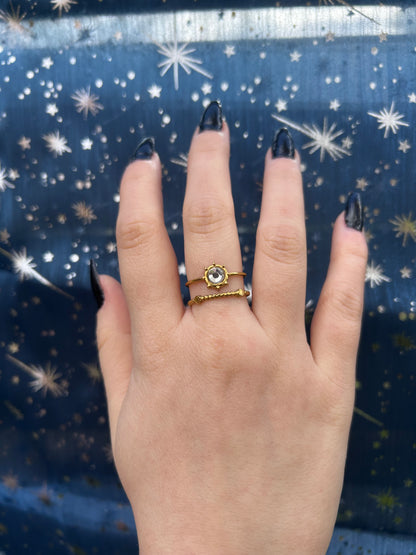 Bague ajustable Lyra