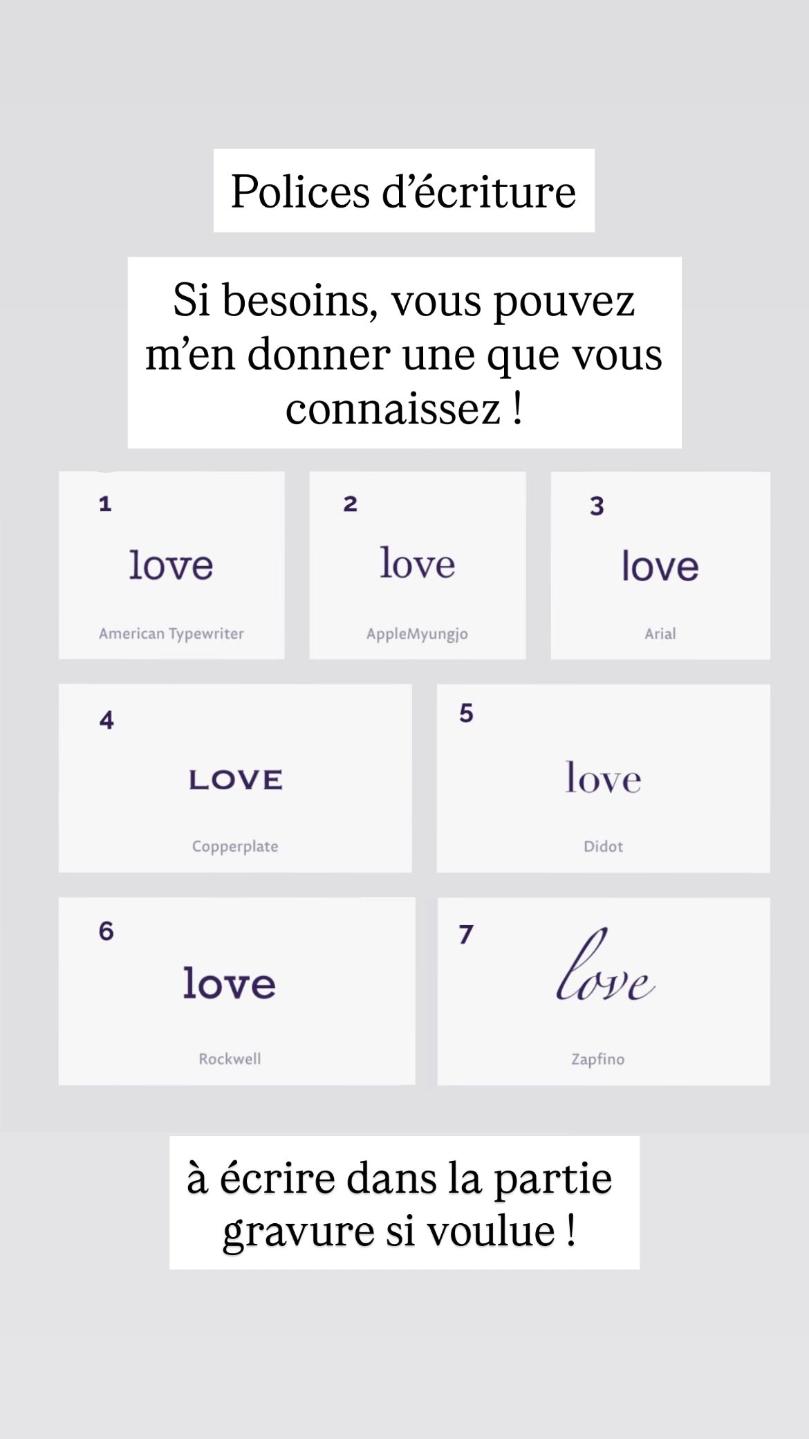 Bague Eternelle gravée 1