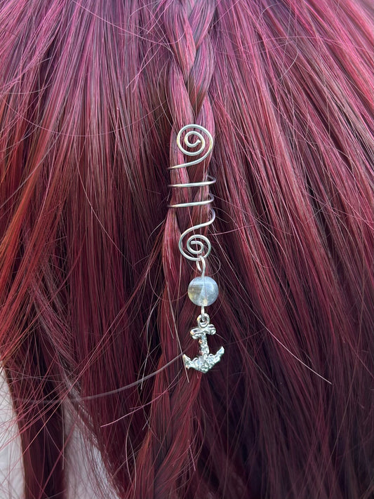 Clip cheveux Black Pearl