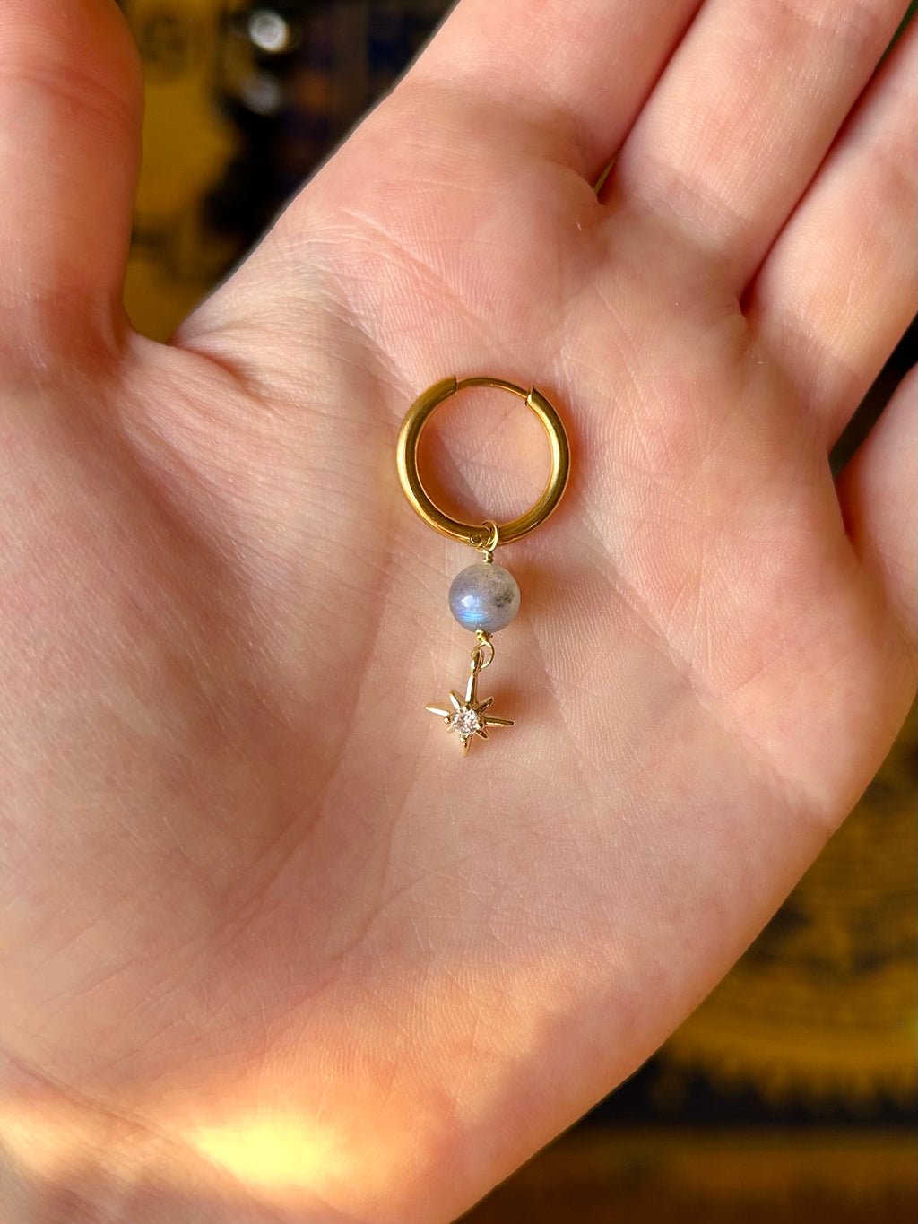 Boucles d’oreilles La lumière personnalisables