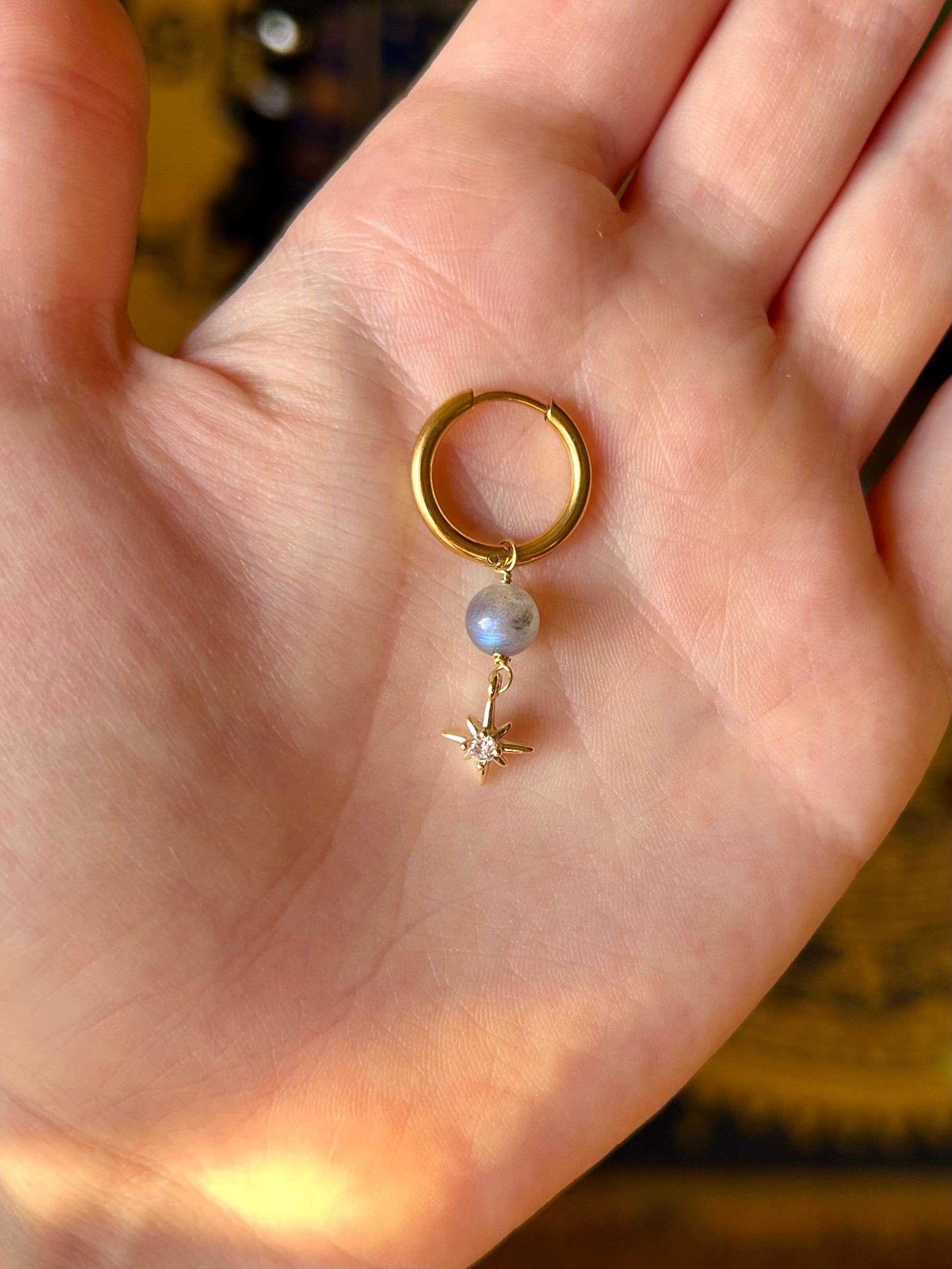 Boucles d’oreilles La lumière personnalisables