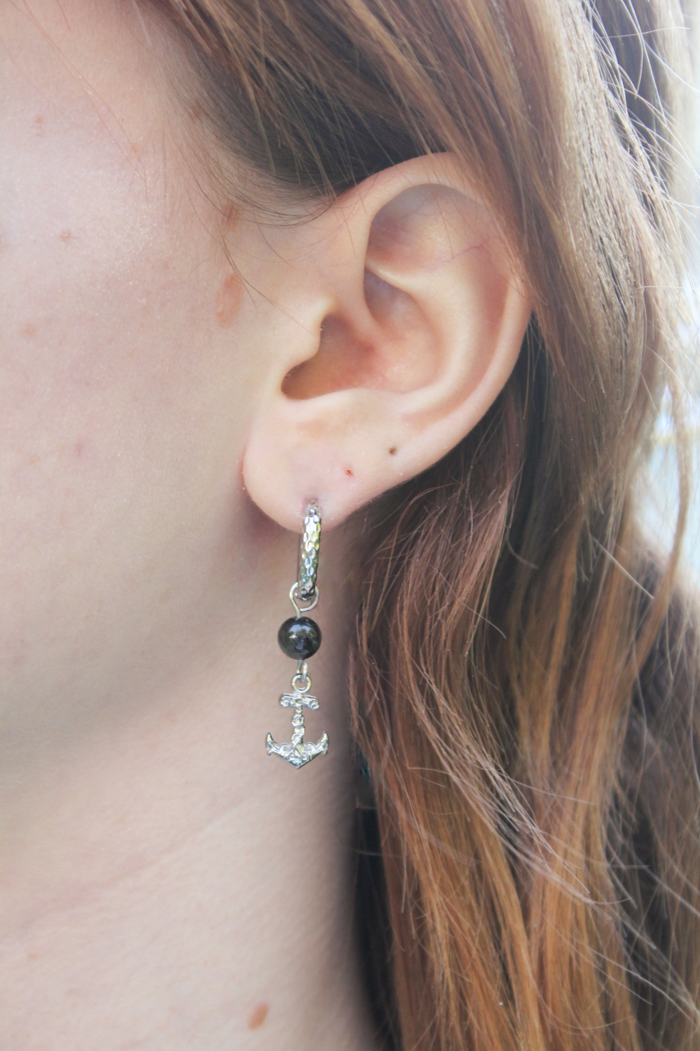 boucles d’oreilles Black Pearl