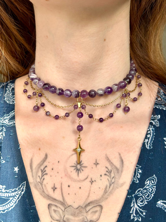 Collier élaboré Star of Leia