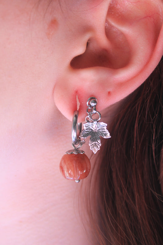Boucles d'oreilles 4 en 1 Pumpkin Gleam