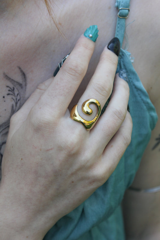 Bague ajustable Rán