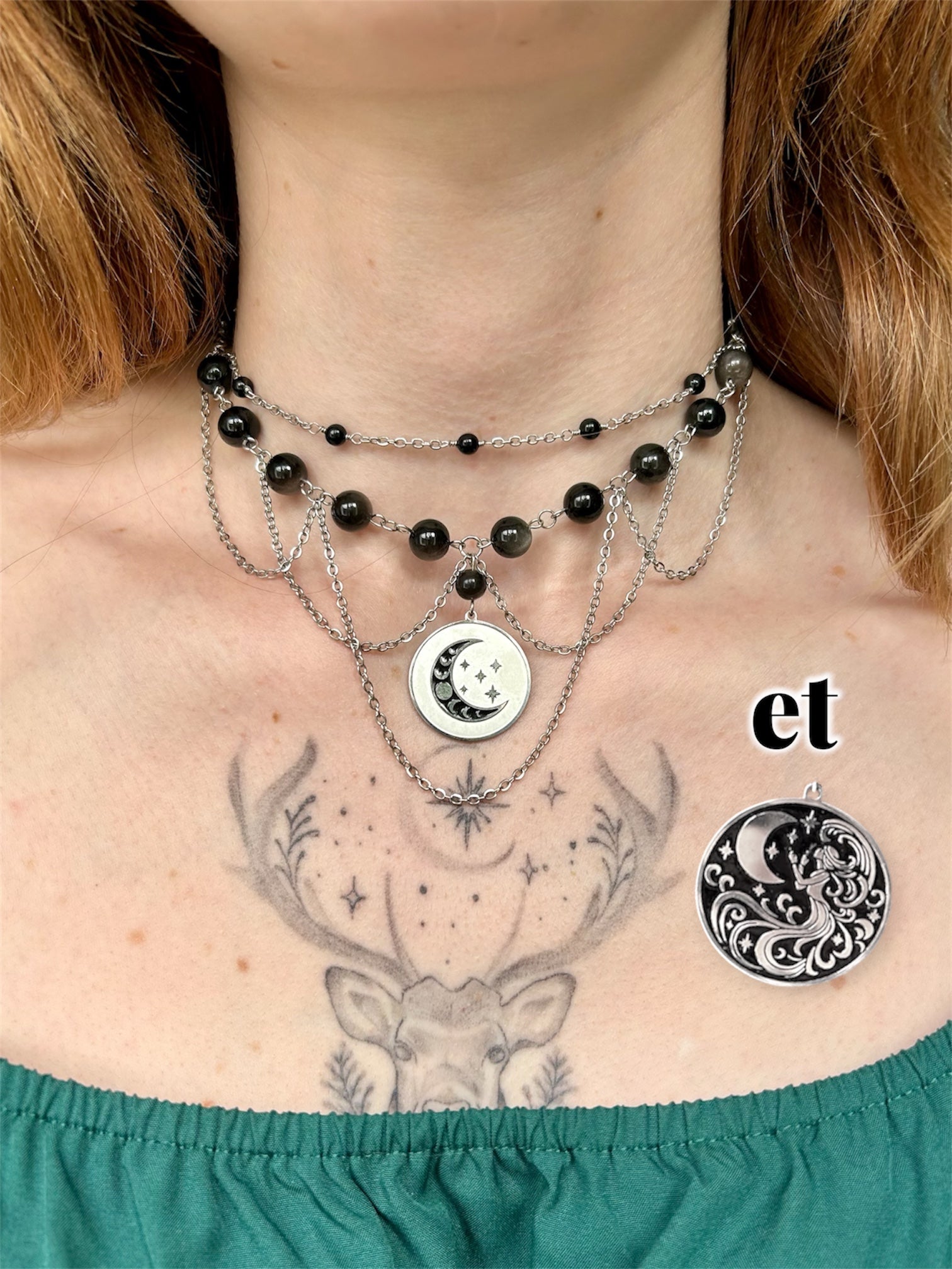 Collier 2 en 1 élaboré Umbra