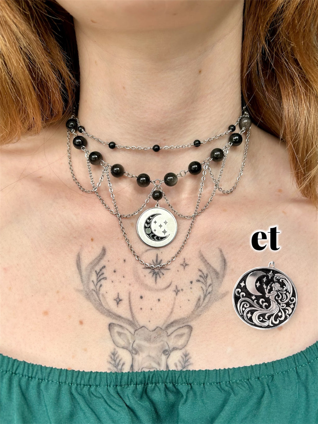 Collier 2 en 1 élaboré Umbra