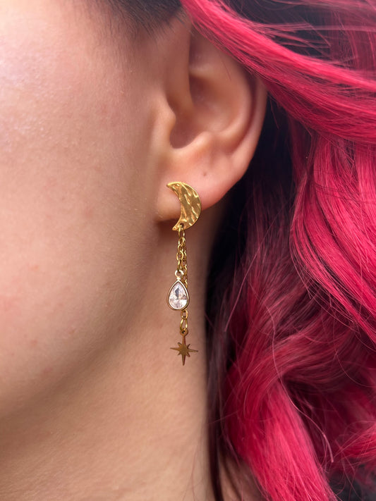 Puces d’oreilles Velvet Moon