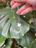 Collier Totoro blanc