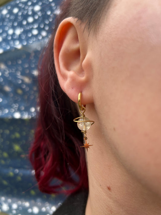 Boucles 2en1 Saturne