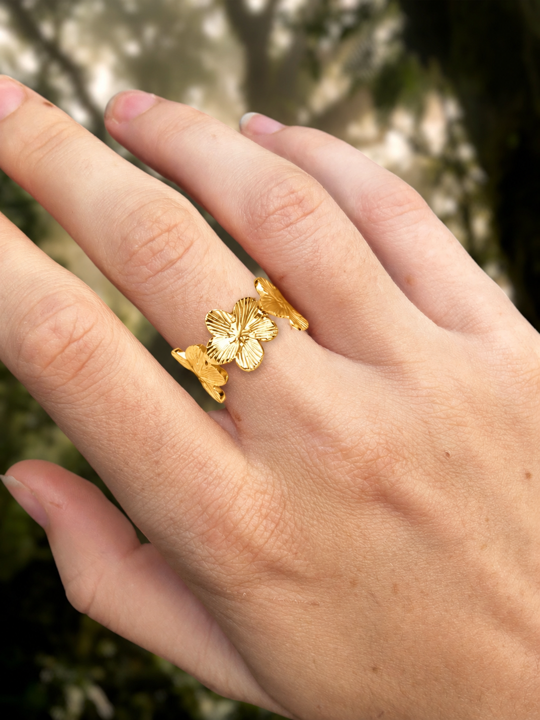 Bague ajustable Gaïa