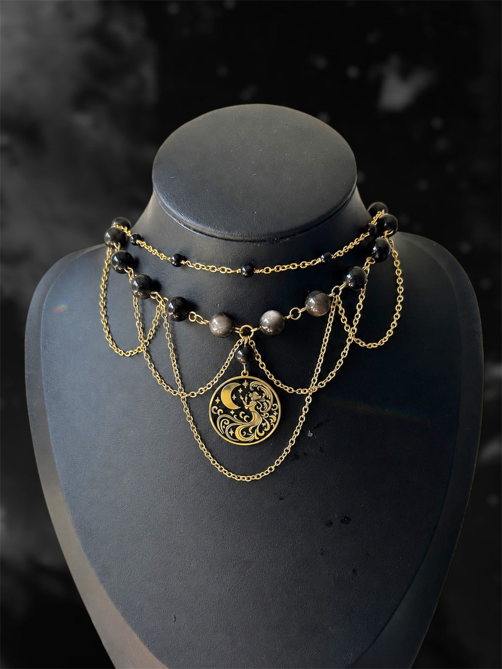 Collier 2 en 1 élaboré Umbra