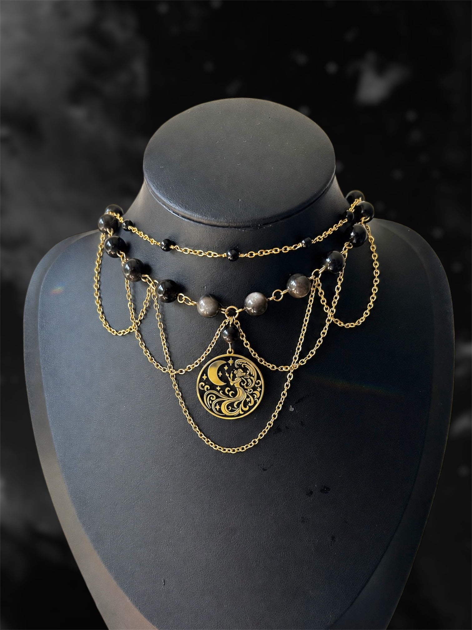 Collier 2 en 1 élaboré Umbra