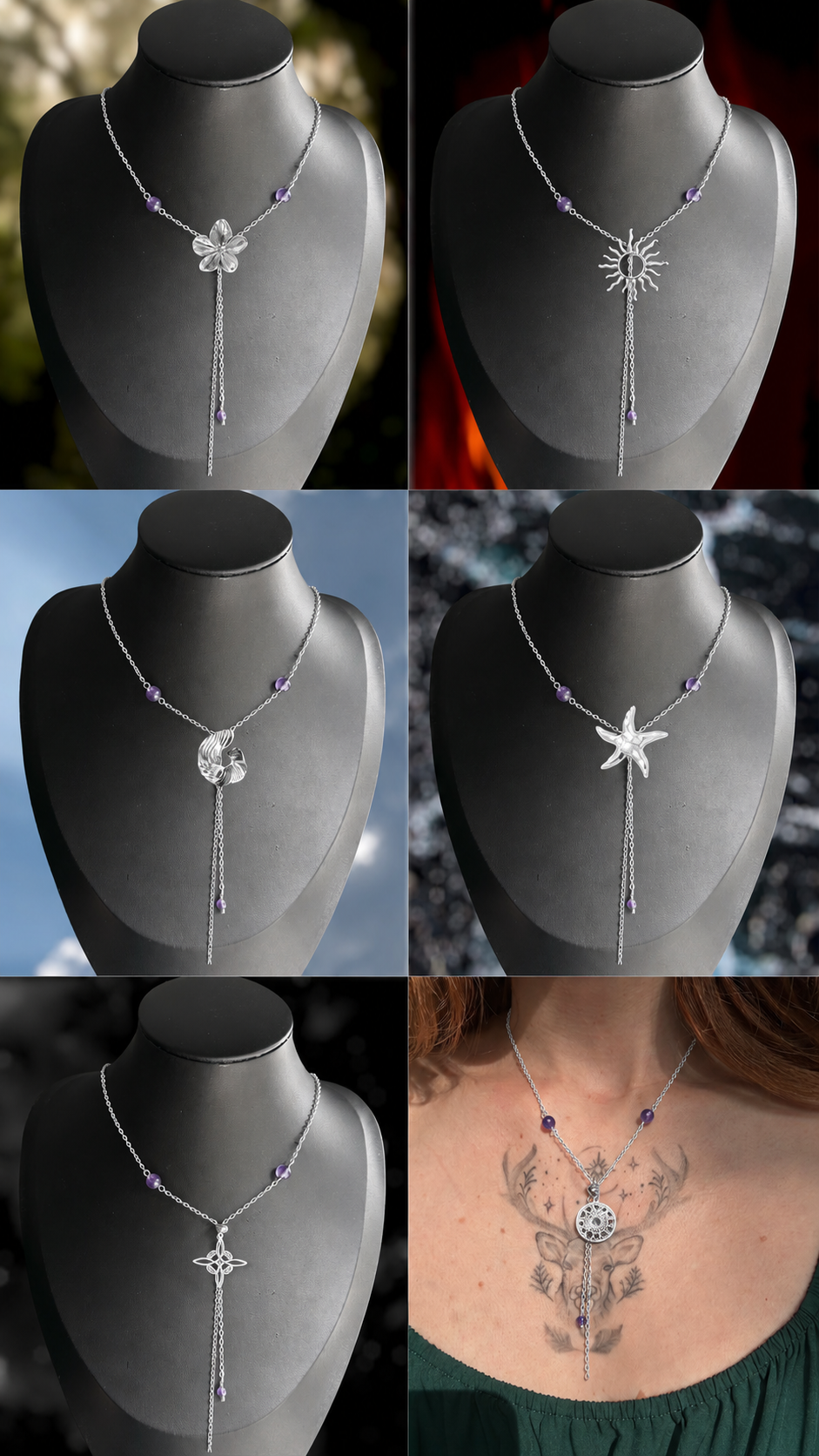 Collier coulissant Aether