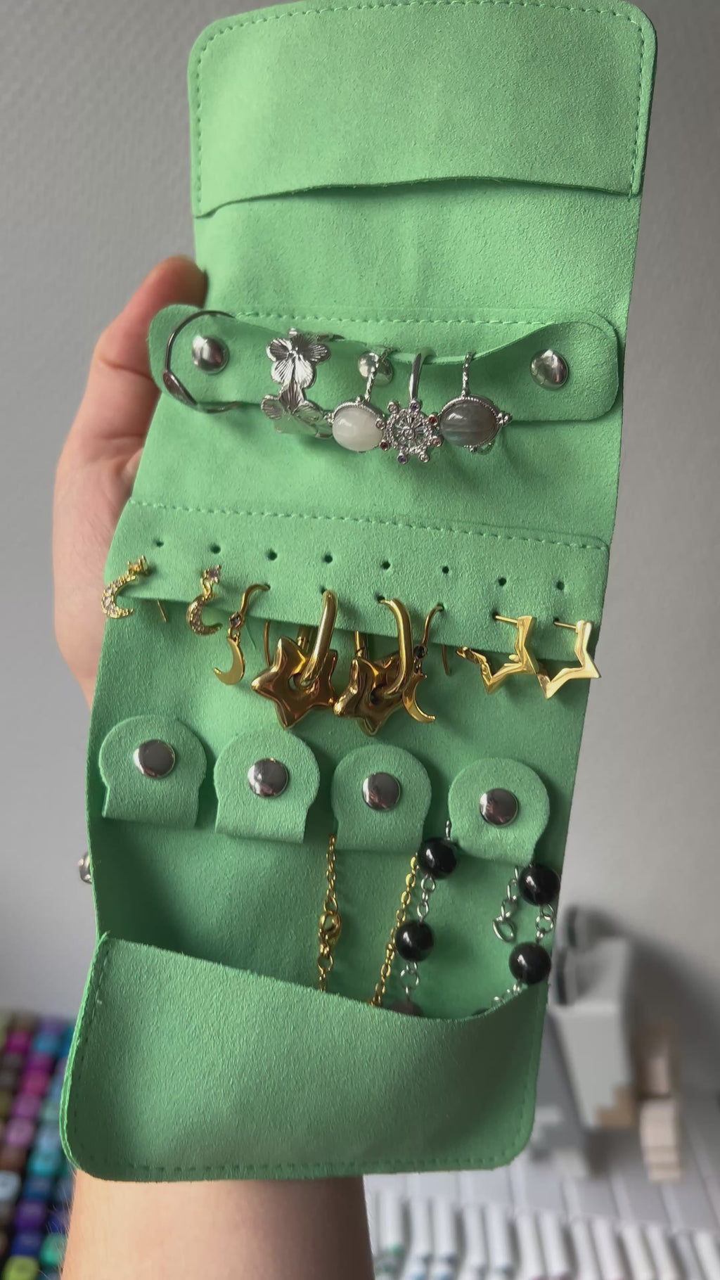 Pochette à bijoux Mei’s Garden