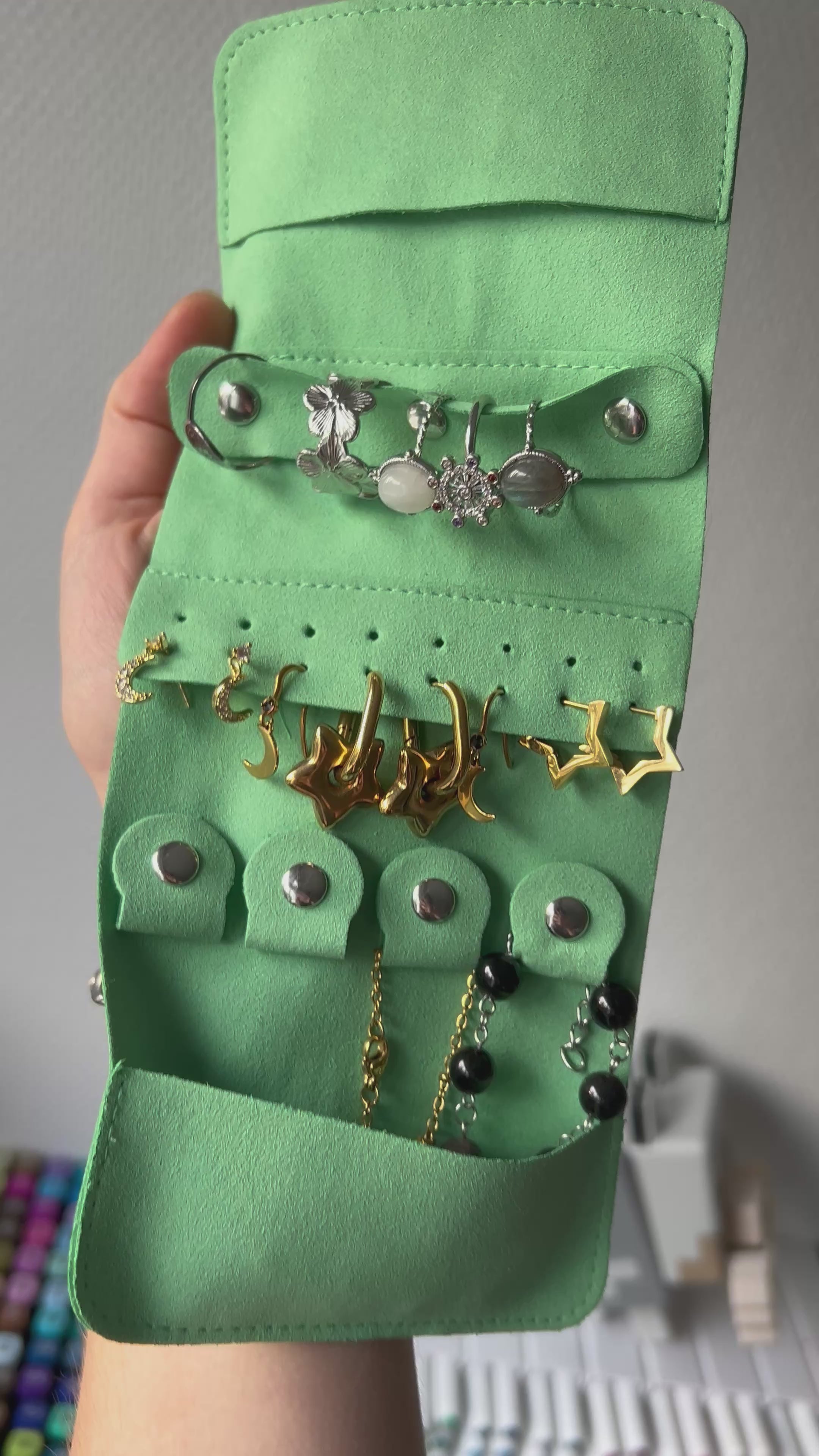 Pochette à bijoux Mei’s Garden