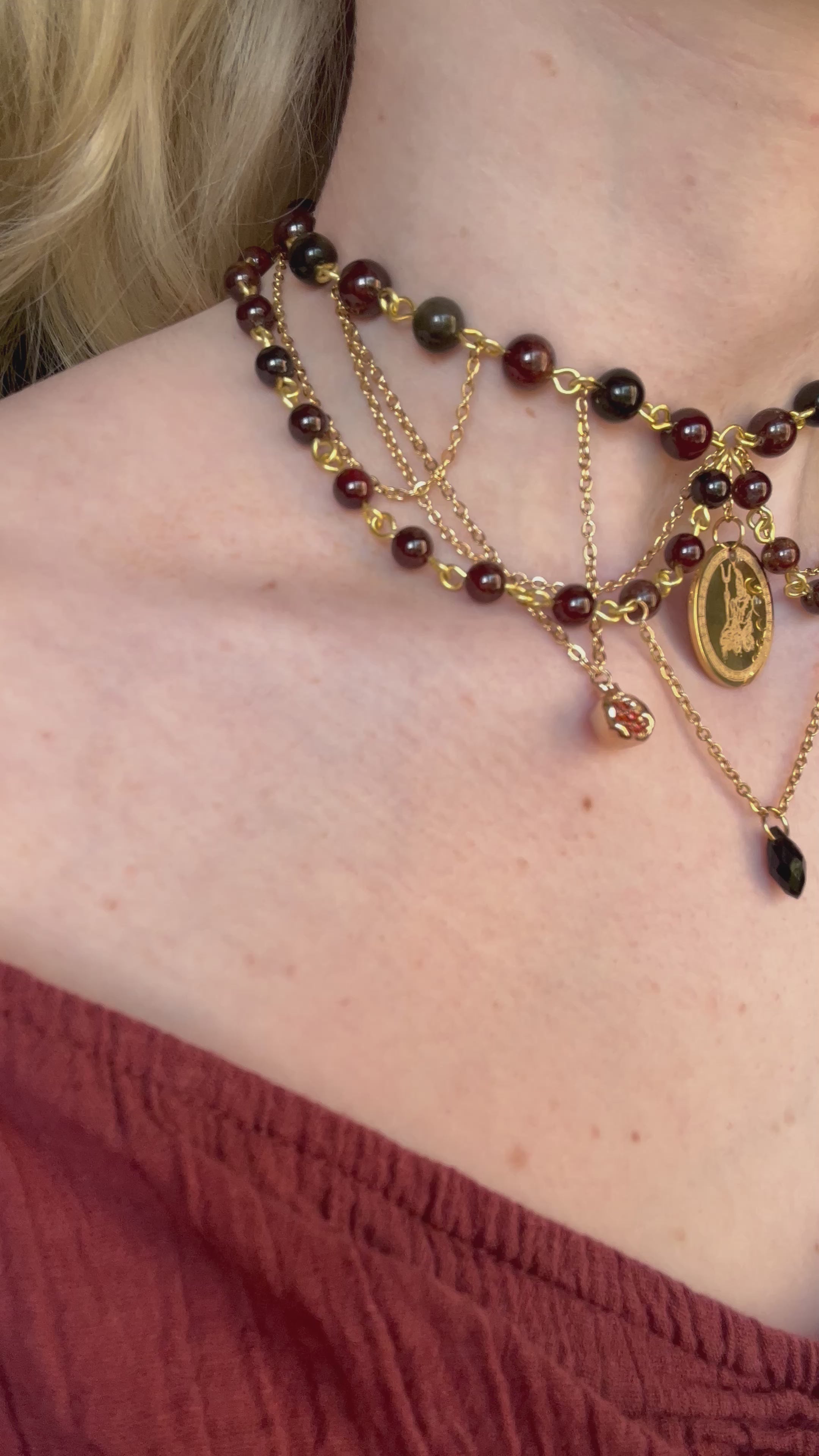 Collier Hadès et Perséphone