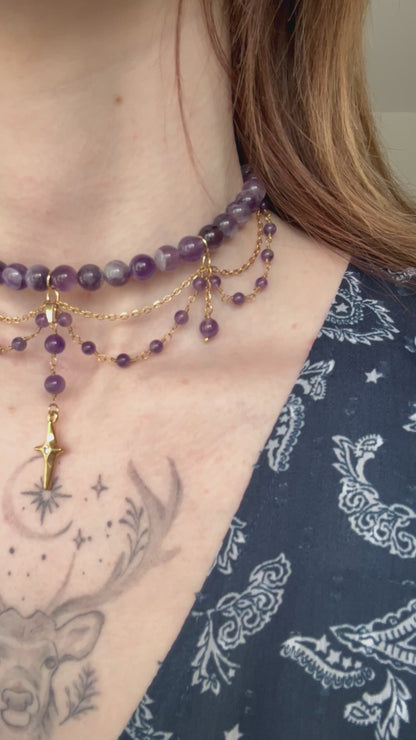 Collier élaboré Star of Leia