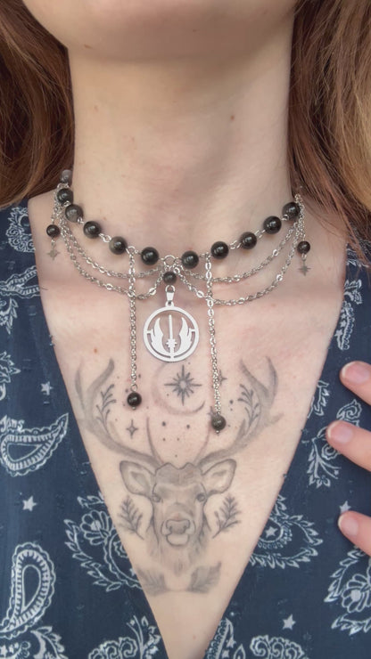 Collier élaboré Justice